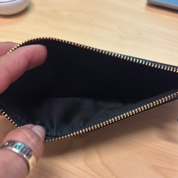 Coach Black Leather wallet insert - Picture 3 of 5